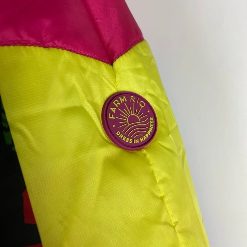 FARM Rio Colorful Patterned Puffer Jacket - Picture 3 of 9